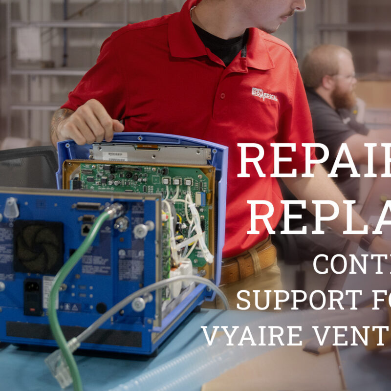 Keep the Vyaire VELA Ventilator Working (Long After End-of-Life)